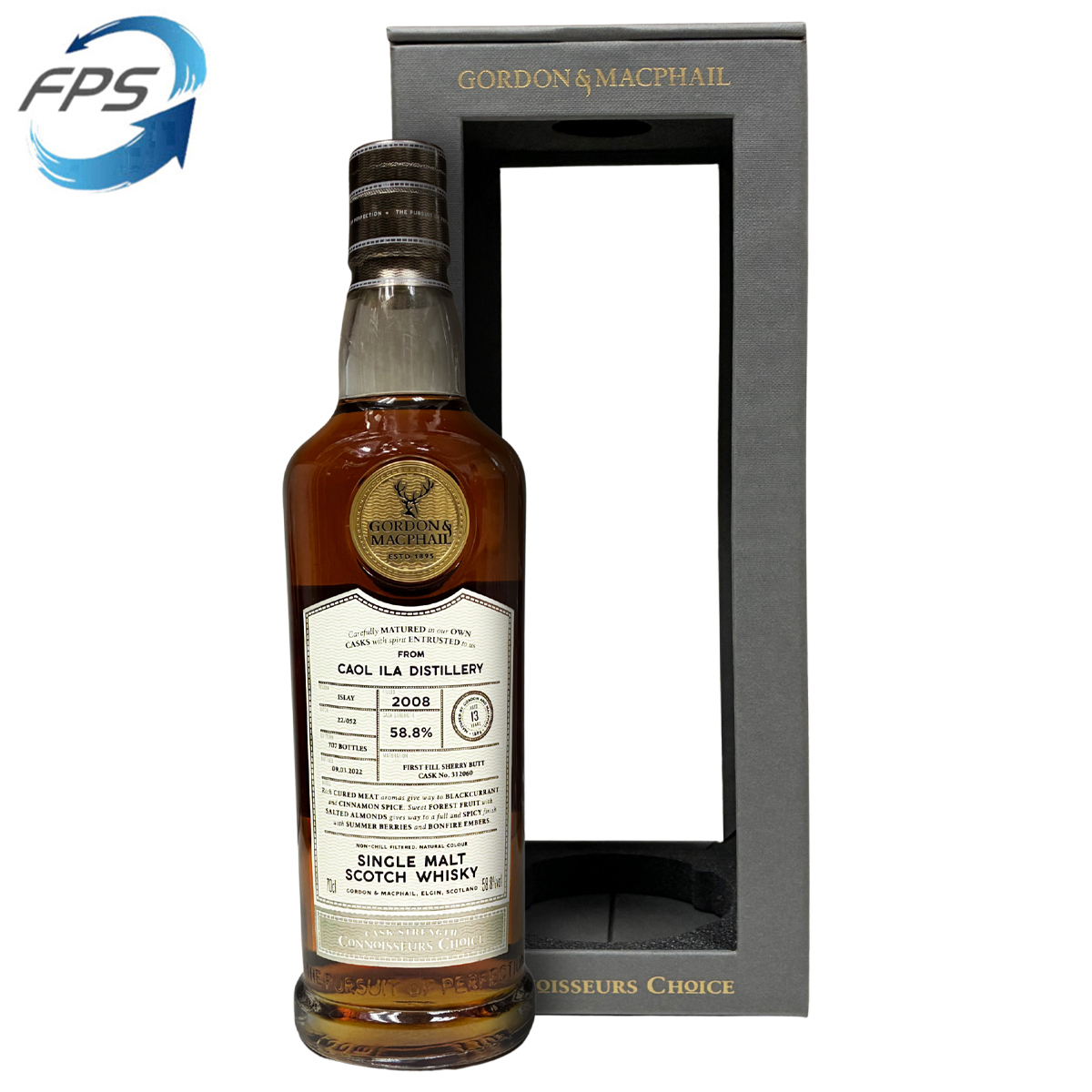 Gordon & Macphail Connoisseurs Choice - Cask Strength Caol Ila 2008 13 Years Old #312060 58.8%