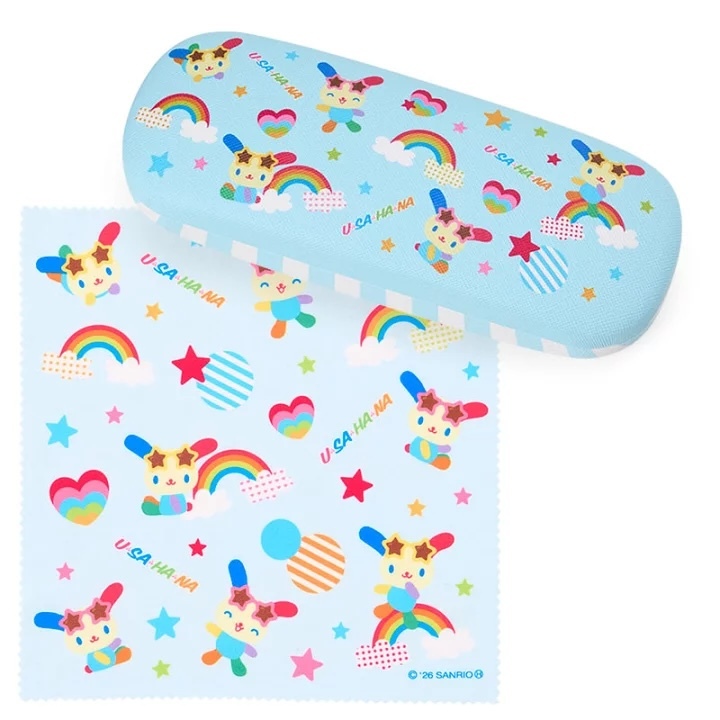 🇯🇵花小兔藍色眼鏡盒🌈🫧(現貨)
