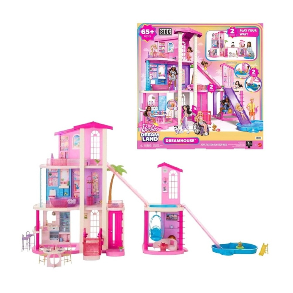 【MATTEL 美泰兒】Barbie 芭比 夢幻豪宅 strc