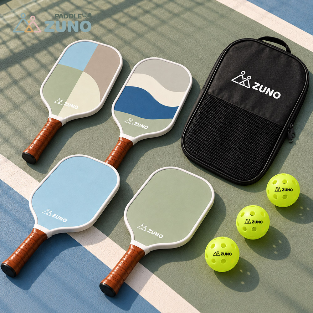 【 ZUNO 】PADDLE 運動用品系列｜匹克球拍套組 - 兩款