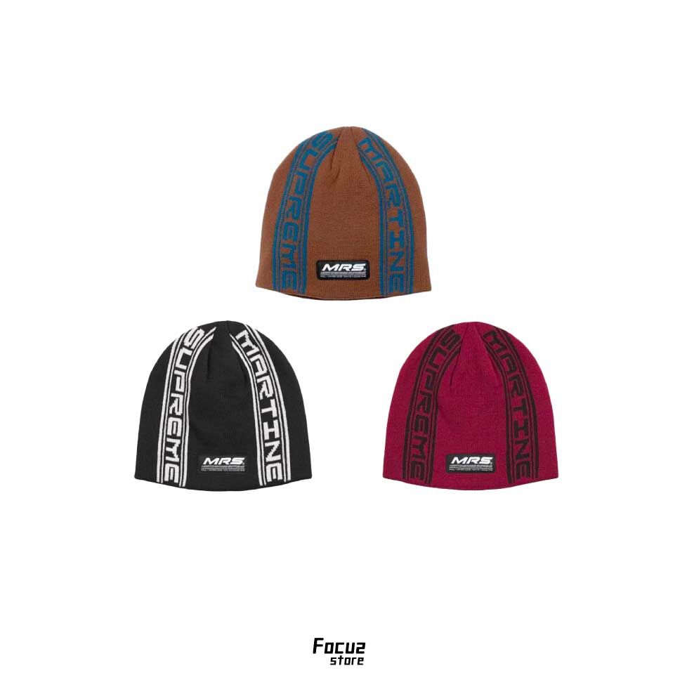 【Focus Store】現貨秒發 Martine Rose x Supreme FW26 Jacquard Beanie 針織毛帽 三色