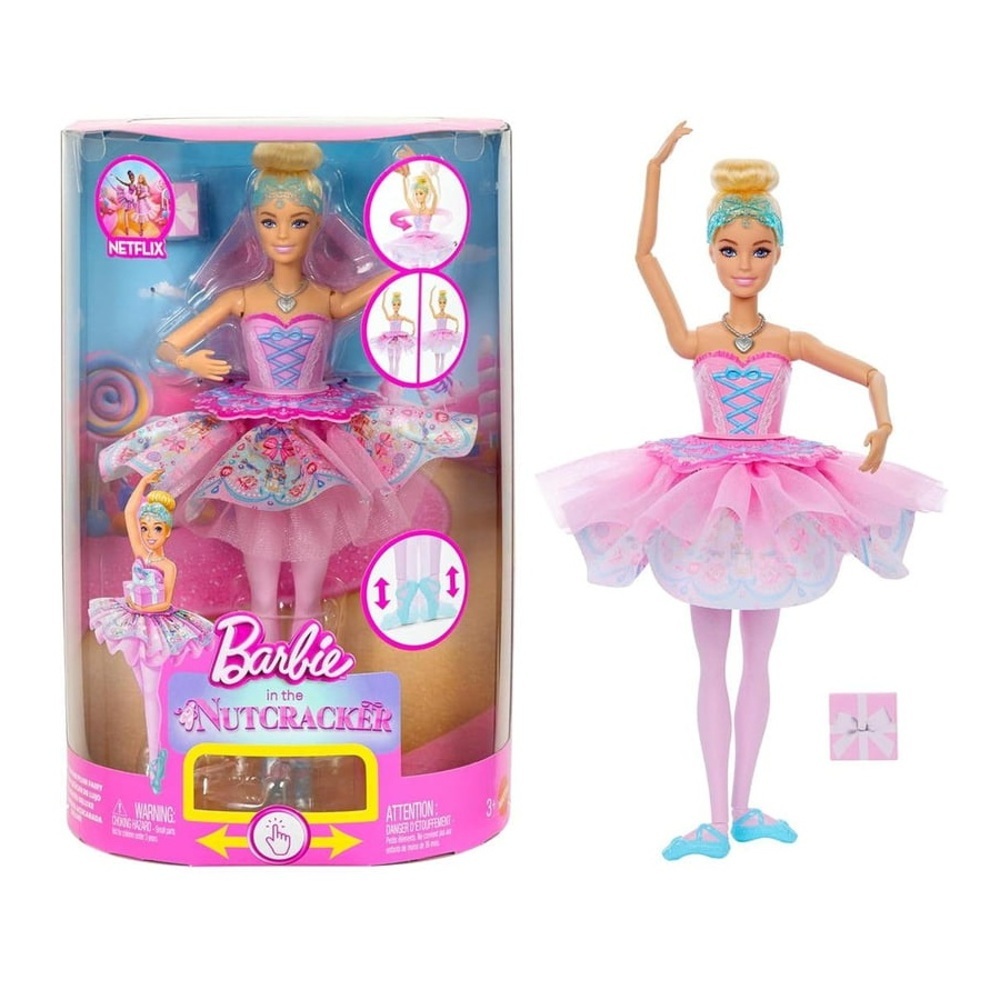 【MATTEL 美泰兒】Barbie 芭比 旋轉胡桃鉗 strc
