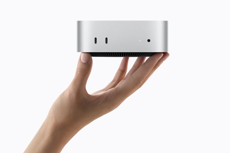 Apple M6 Mac mini 官方產品圖片