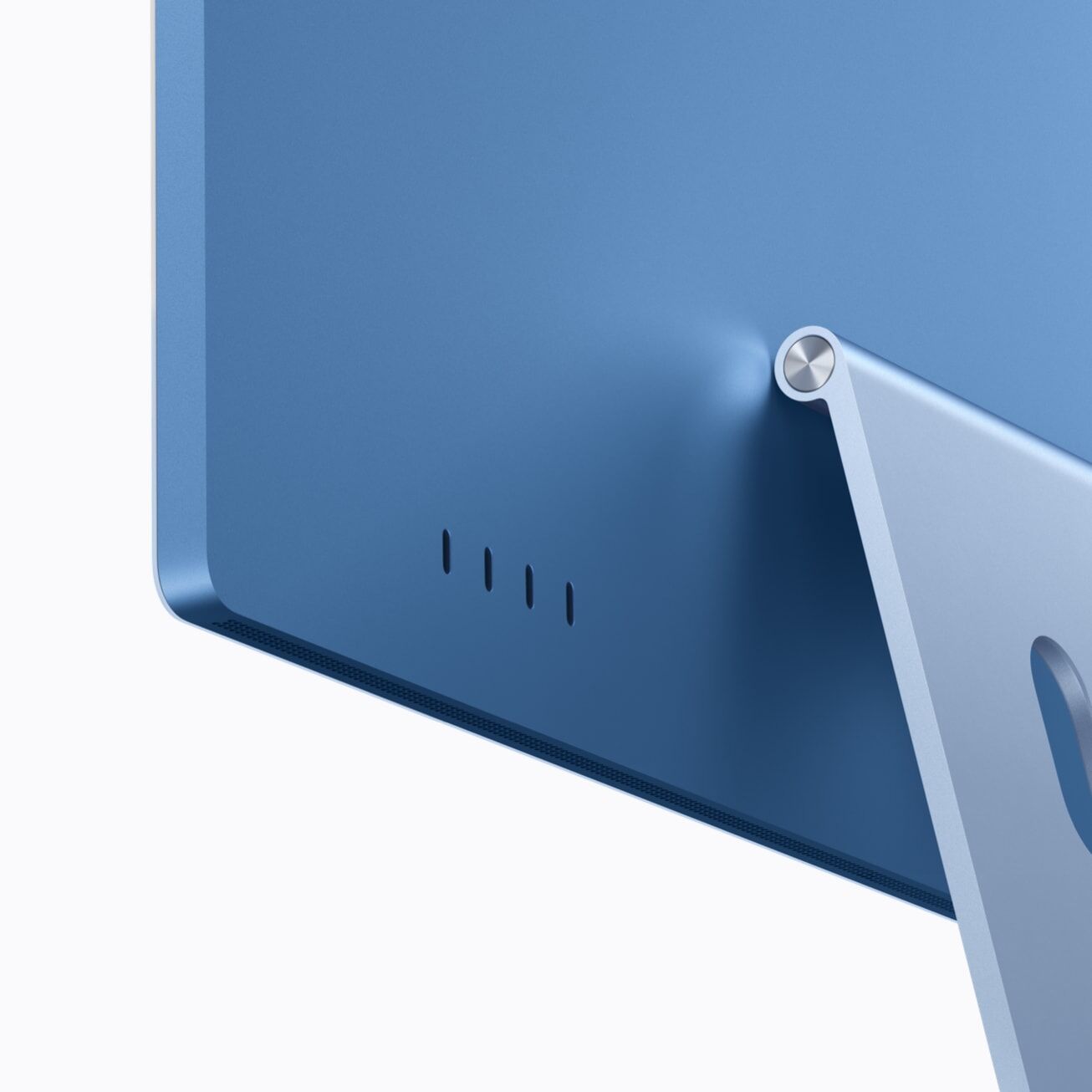 Apple M6 iMac Thunderbolt 4 連接埠官方圖片