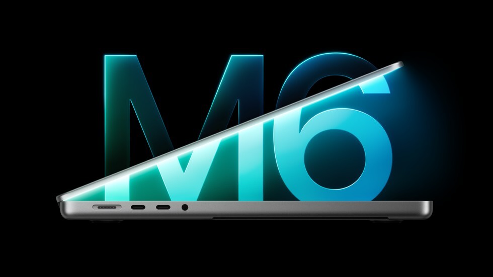 Apple M6 MacBook Pro 14 吋官方主視覺