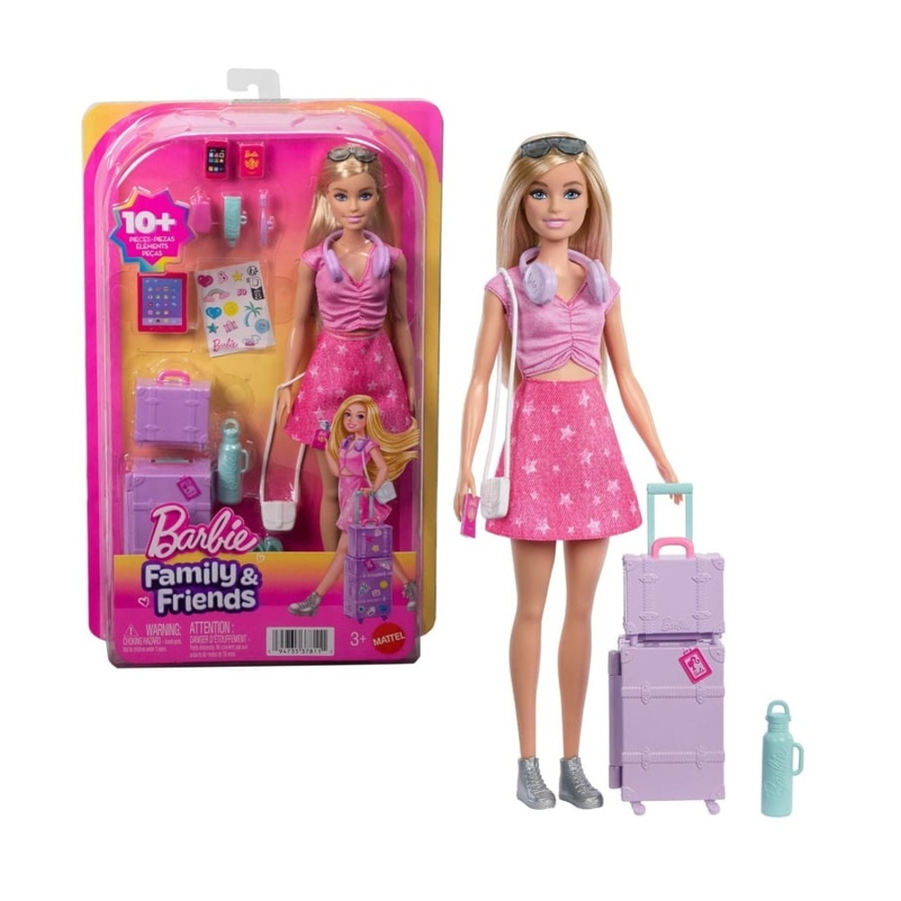 【MATTEL 美泰兒】Barbie 芭比 旅行趣 strc