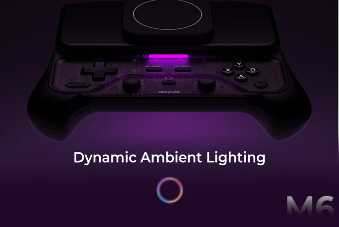 abxylute M6 燈效示意圖