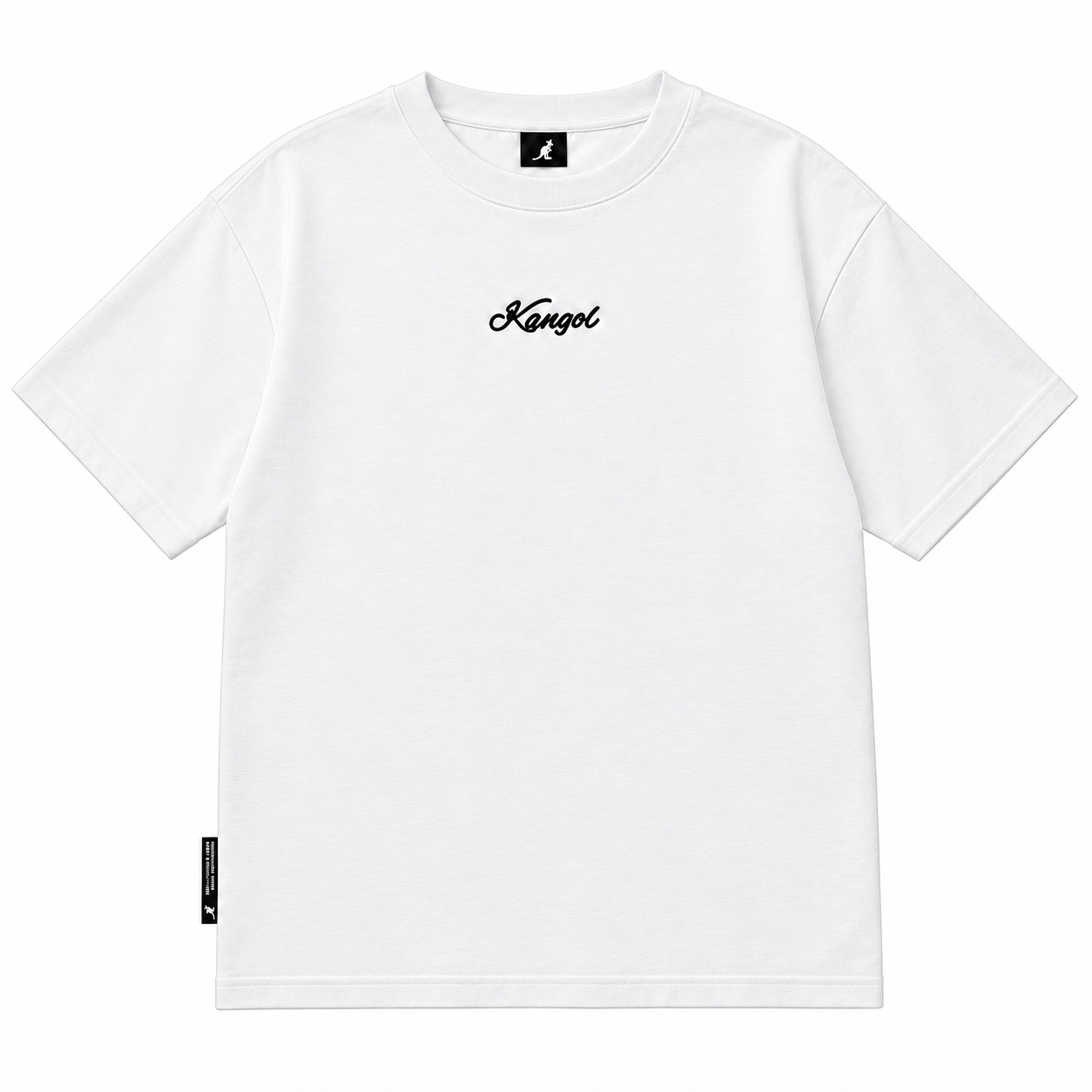 【KANGOL】獨家制定款｜涼感刺繡短袖上衣｜寬鬆版型・標語設計｜2色-66252001