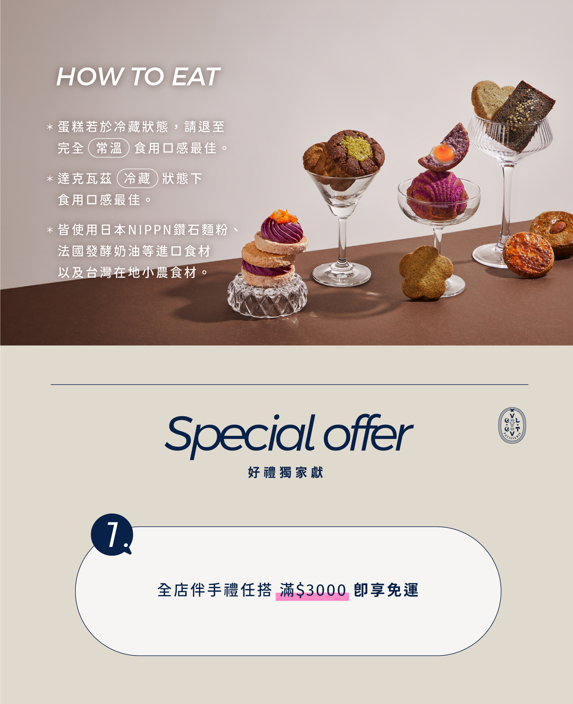 食用方式、優惠內容
