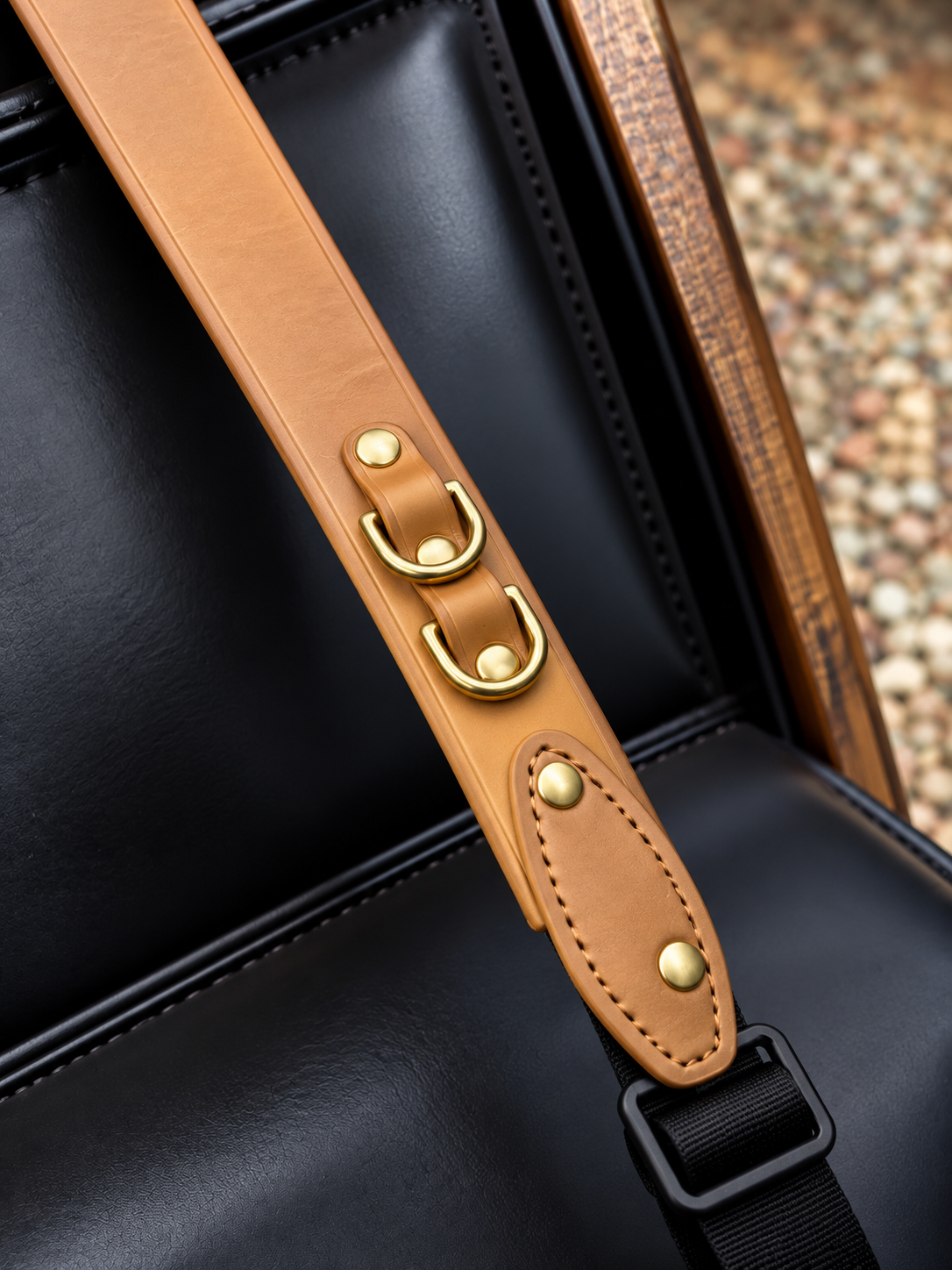 Louisray leather 台灣手工製作 多用途皮革訂製揹帶