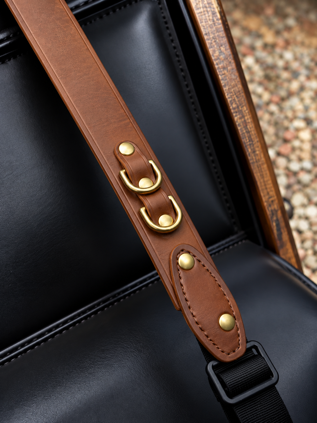 Louisray leather 台灣手工製作 多用途皮革訂製揹帶