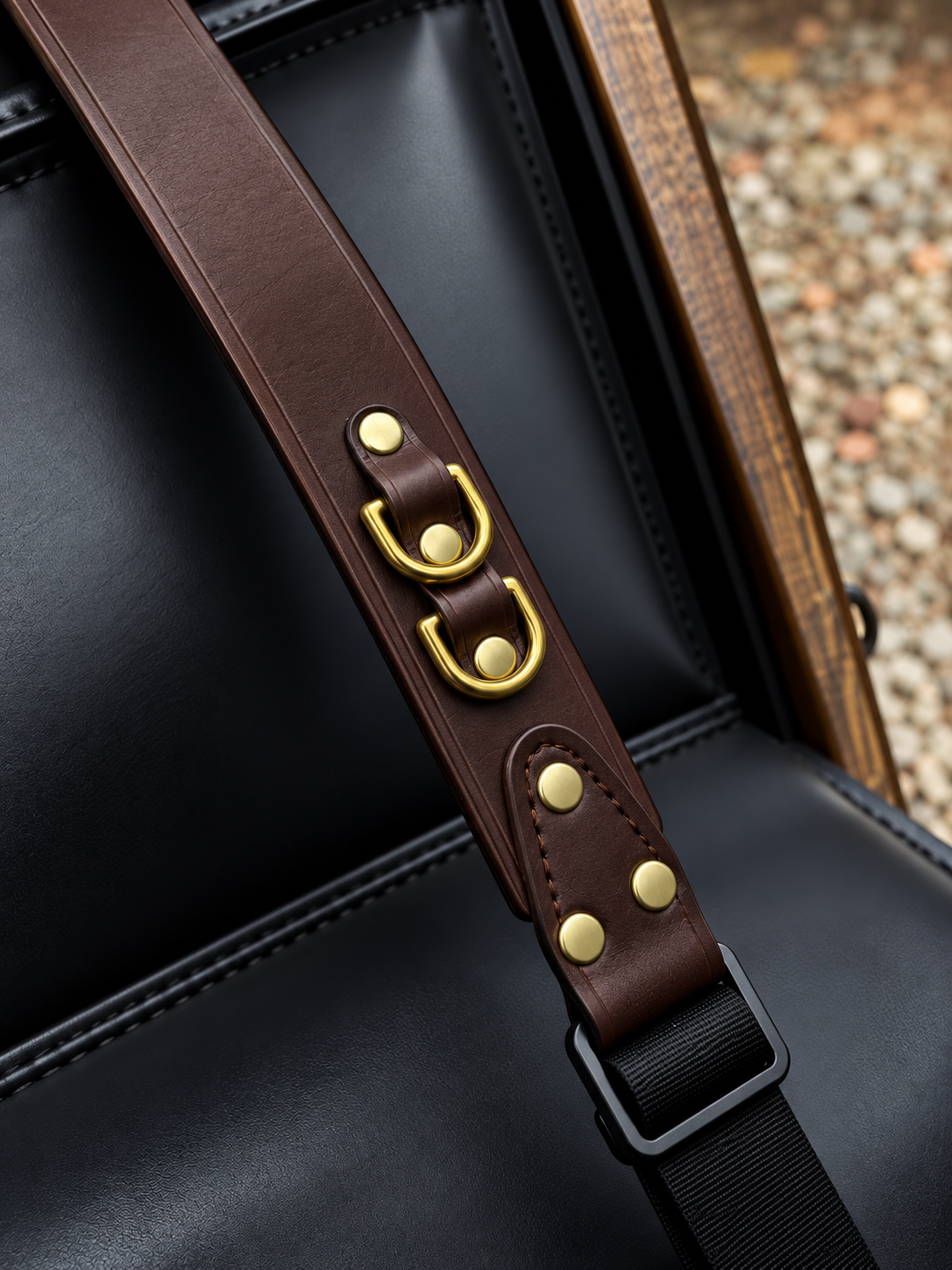 Louisray leather 台灣手工製作 多用途皮革訂製揹帶