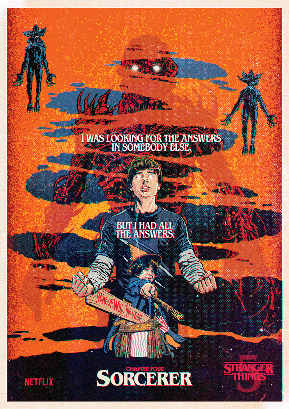 STRANGER THINGS 怪奇物語 S5E4: SORCERER - 海報