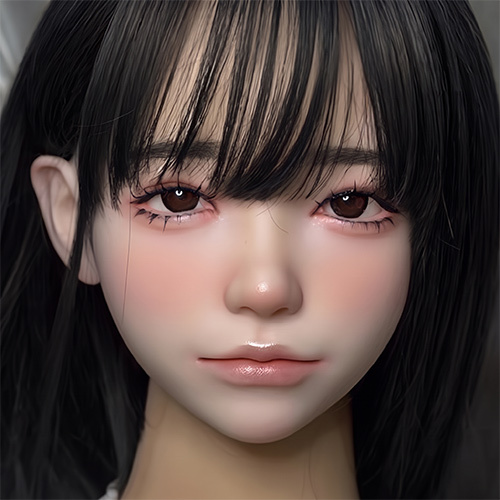 HYPER DOLL 嗨波娃娃 EX系列 可動下巴軟矽膠單頭雕 瑞賢 開闔眼款 silicone sex doll heads only
