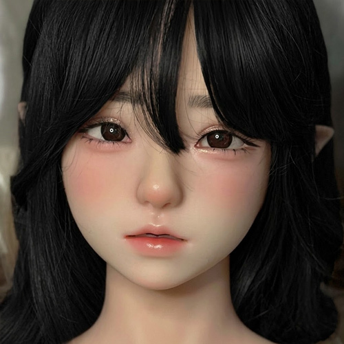 HYPER DOLL 嗨波娃娃 EX系列 可動下巴軟矽膠單頭雕 恩知 開闔眼款 silicone sex doll heads only