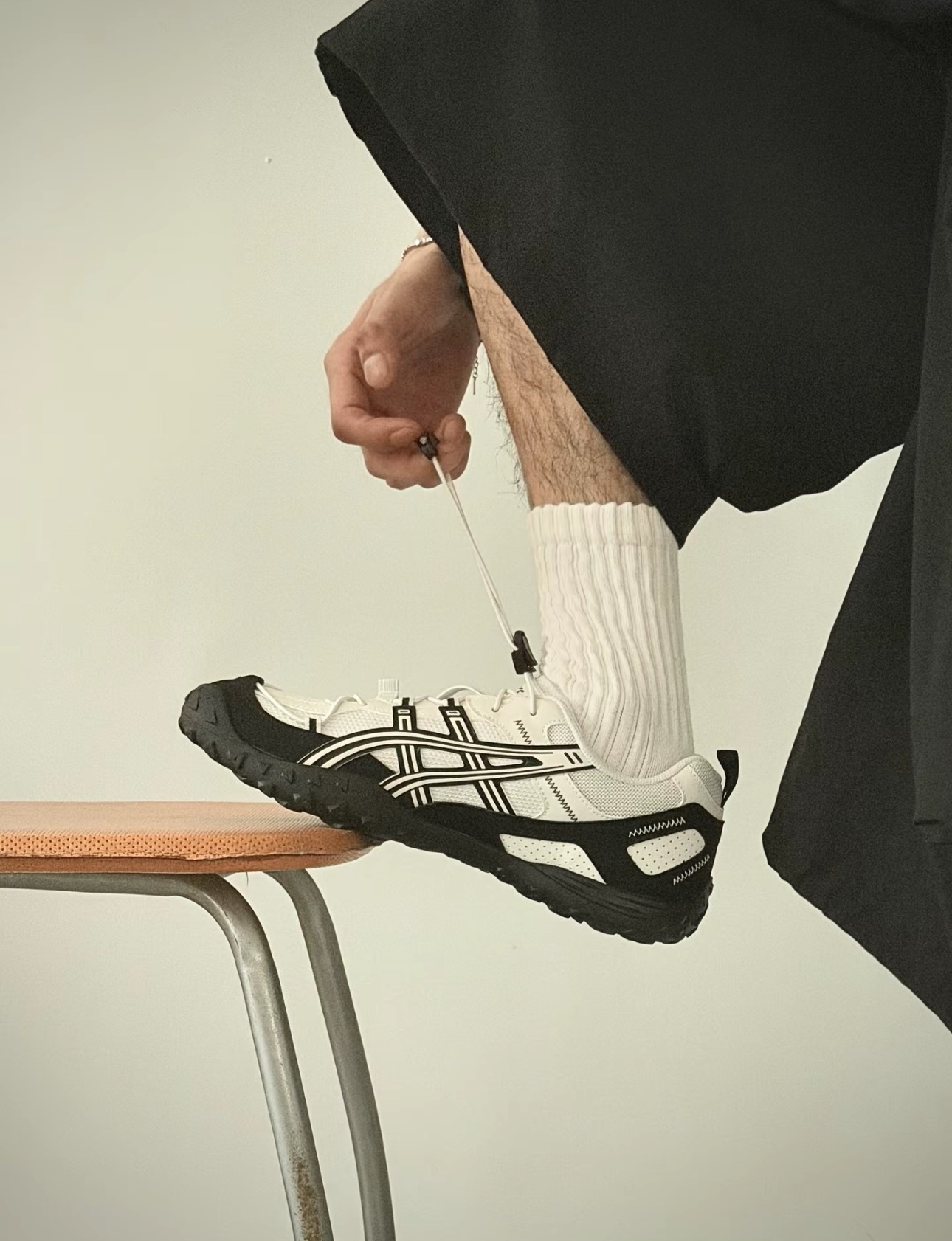 [預訂] Asics GEL-AMMG White Black