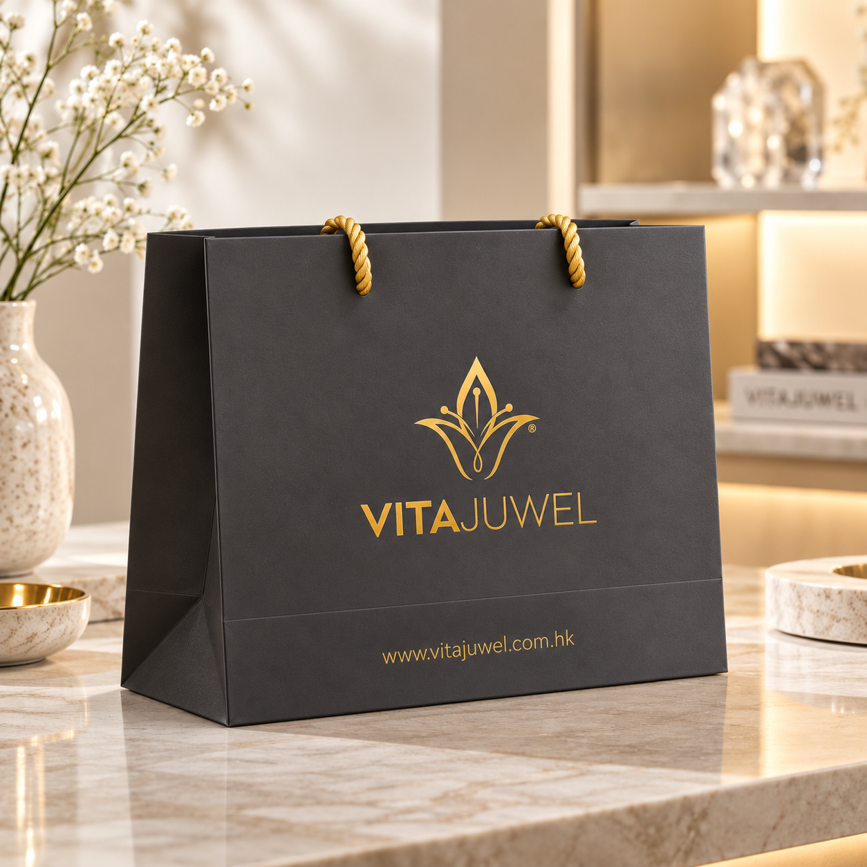 VitaJuwel Signature Gift Bag (L) L42xD16xH35cm