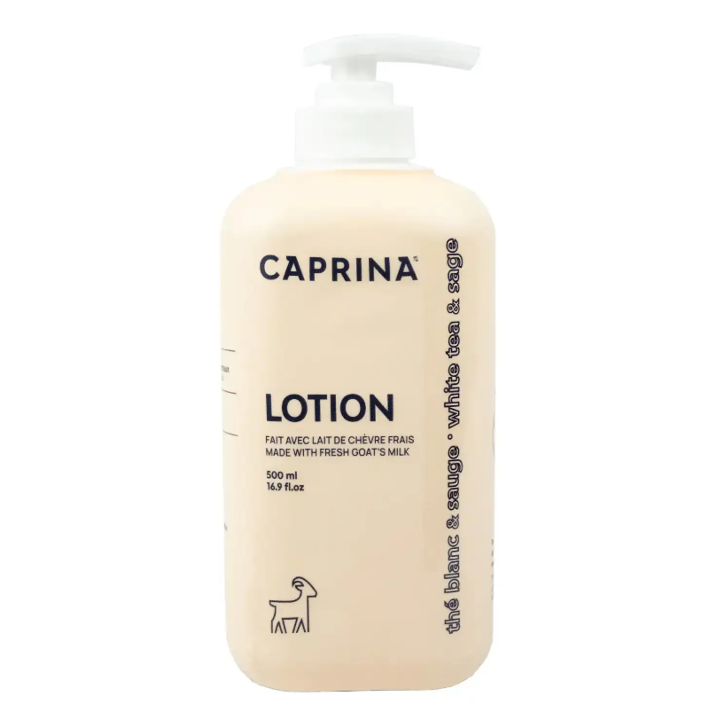 XB11 Caprina  鮮山羊奶保濕乳  - 白茶鼠尾草 Caprina Body Lotion - White Tea & Sage 500ml **到期日:約2030/08
