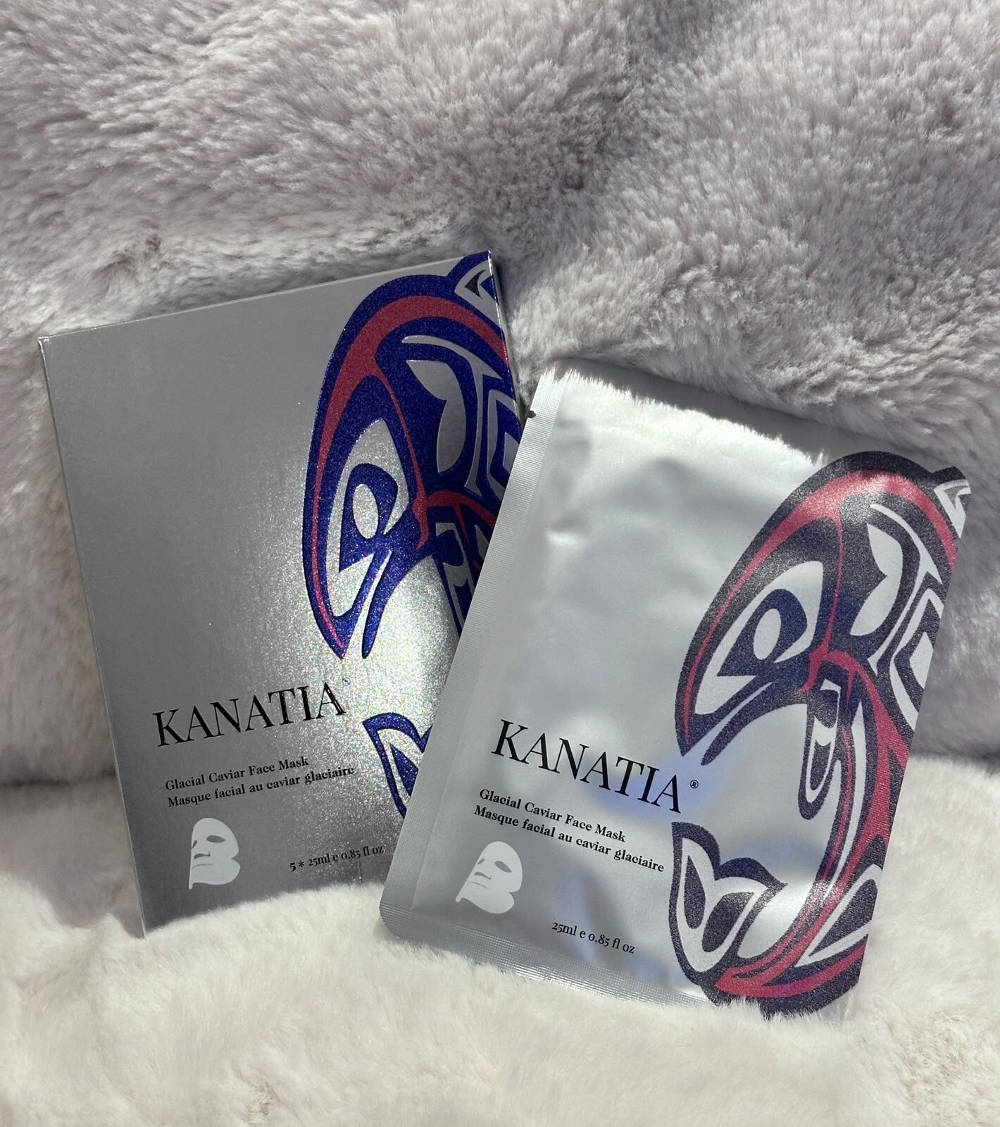 XB15 Kanatia冰川海葡萄面膜 Glacial Caviar Facial Mask 5X 25 ml **到期日:約2028/04
