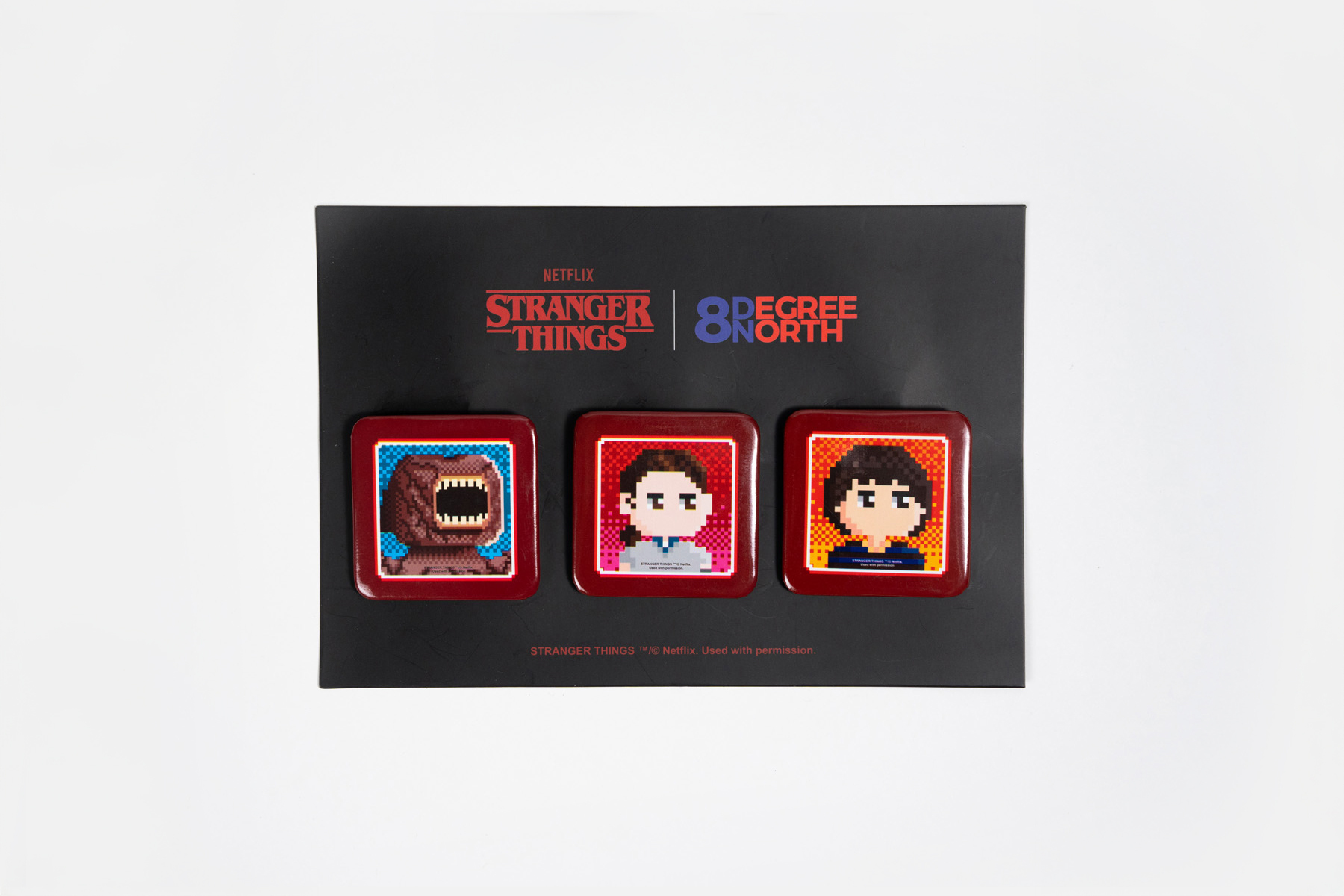 STRANGER THINGS 怪奇物語 徽章套装A