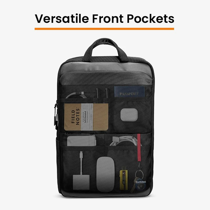 Versatile Front Pockets