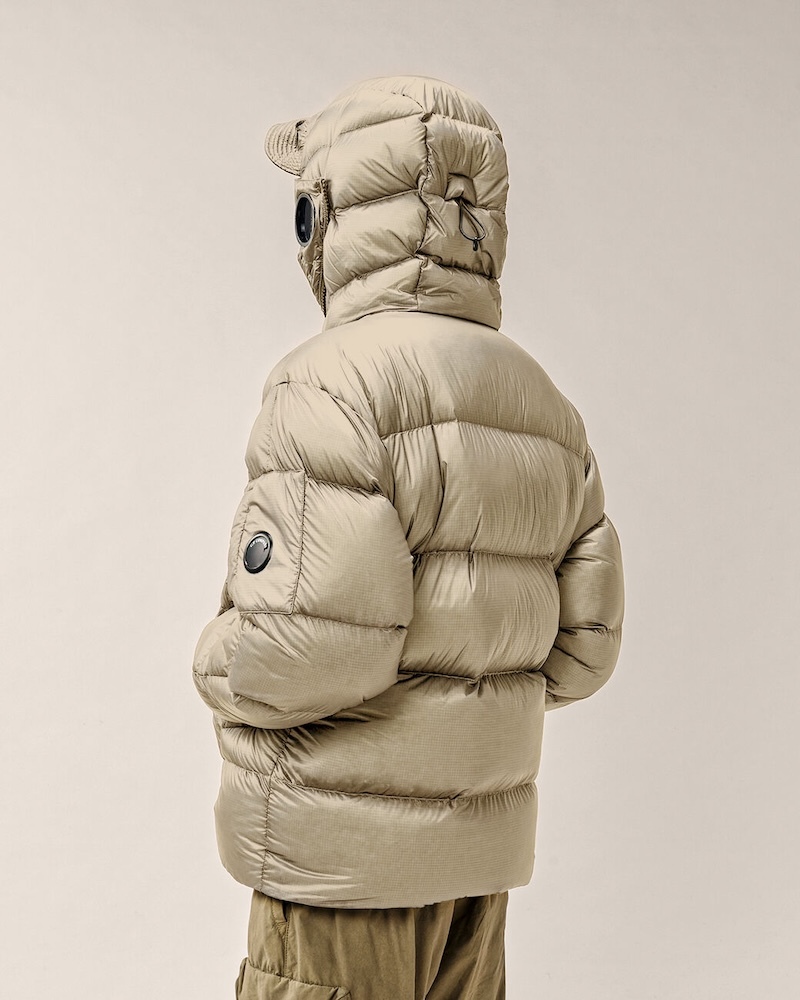 C.P. Company - D.D. Shell Explorer Down Jacket - 21CMOW215A110416A120 SIVER BIRCH