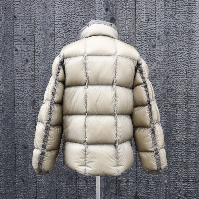 C.P. Company - D.D. Shell Lens Hooded Down Jacket - 21CMOW214A110416A120 SIVER BIRCH
