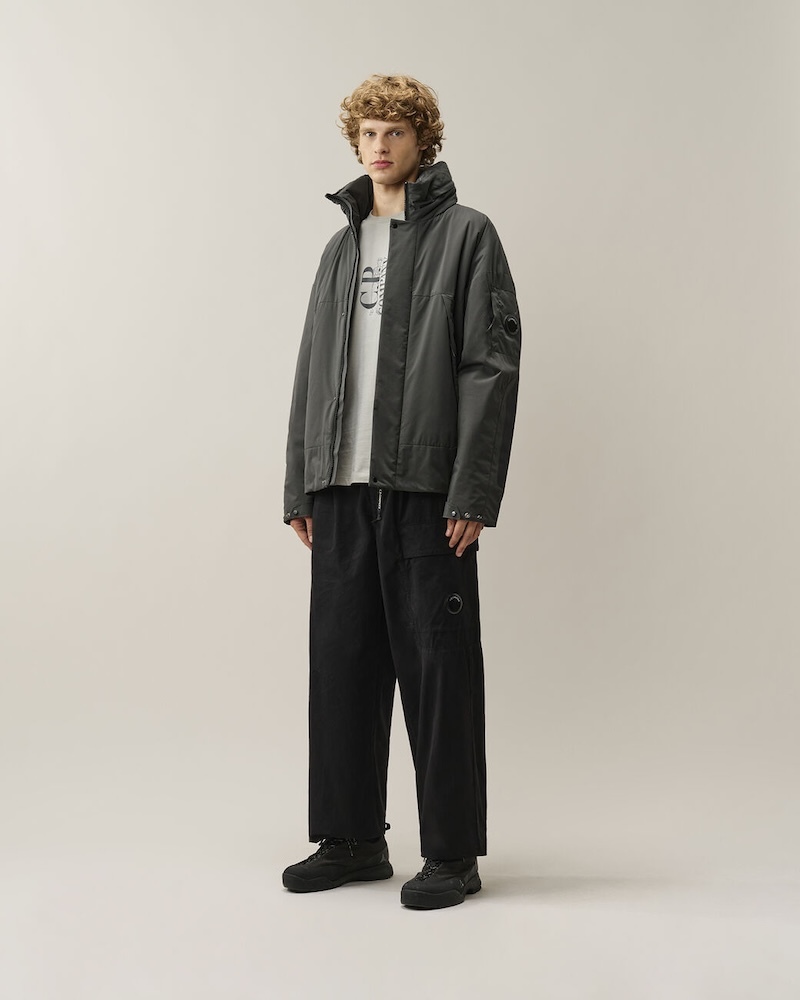 C.P. Company - Pro-Tek PrimaLoft® Silver Lens Jacket - 21CMOW007A110264A985 RAVEN