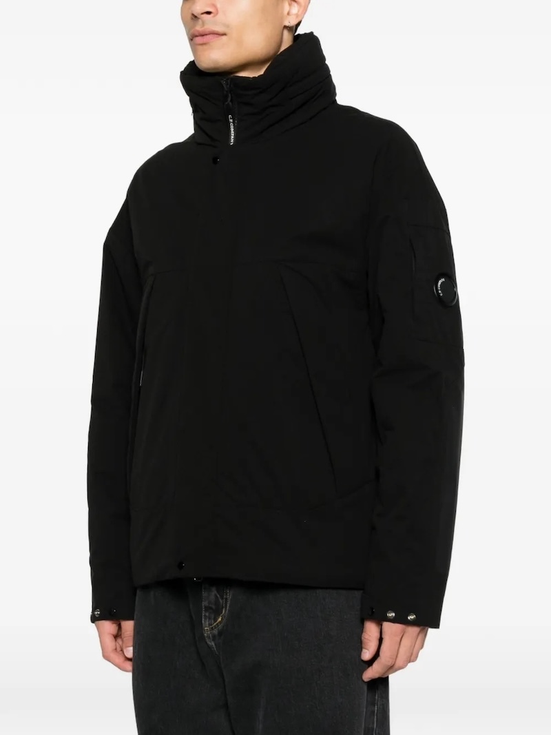 C.P. Company - Pro-Tek PrimaLoft® Silver Lens Jacket - 21CMOW007A110264A999 BLACK