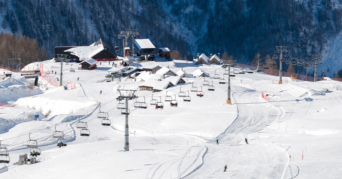 歐洲阿爾卑斯山脈滑雪場