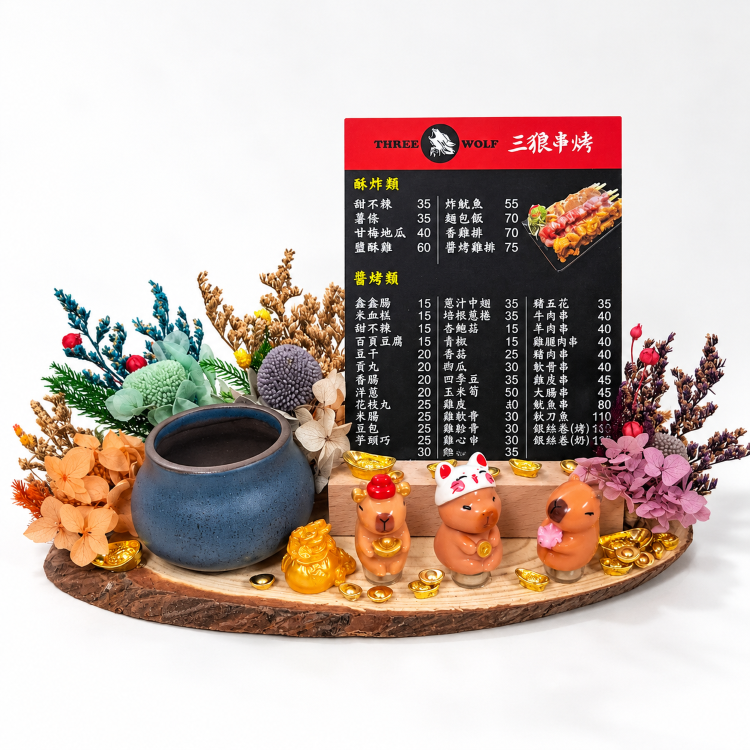 開幕禮物原木名片筆筒禮物,喬遷禮物,升遷禮物