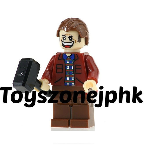 01 Big Bricks Custom Jack Torrance Minifigure Lego