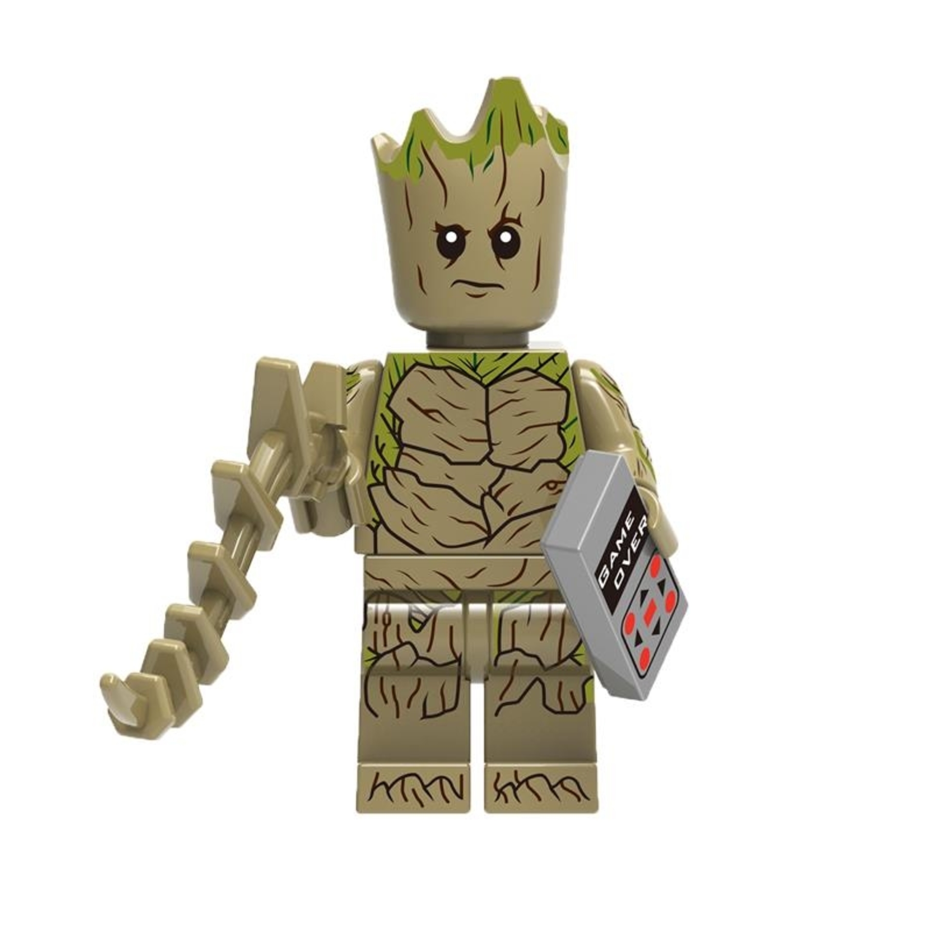 Thanos Groot Custom Lego Mini Figure Superhero Marvel Guardians of the Galaxy
