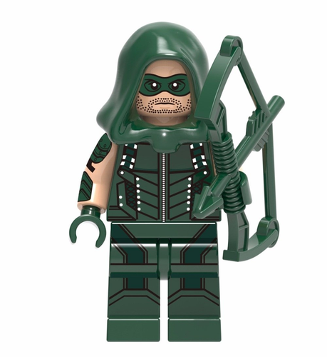 01BigBricks Custom Green Arrow Minifigures Fit Lego