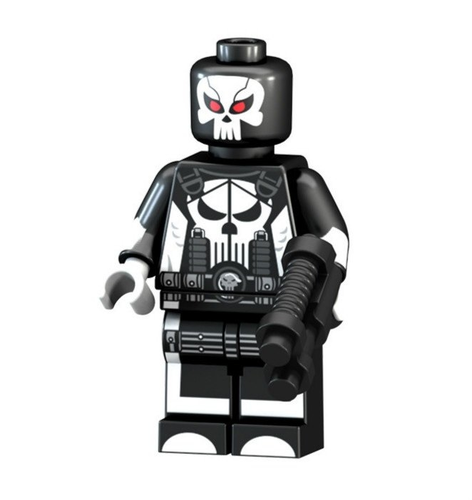 01BigBricks Custom Ultimate Punisher Minifigure Lego