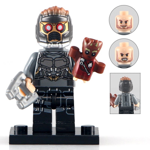 01BigBricks Custom Star-Lord Peter Minifigure fit Lego