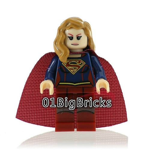 01BigBricks Custom Supergirl Minifigure Fit Lego