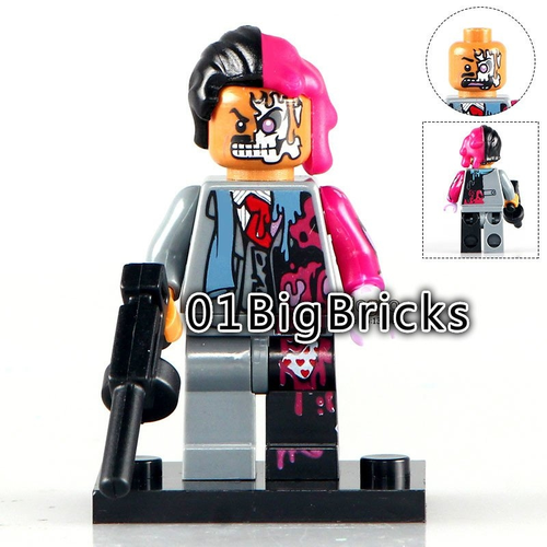 lego two face custom