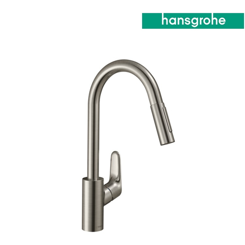 Hansgrohe Focus 240 31815 800 Single Lever Kitche   Transparent Large 